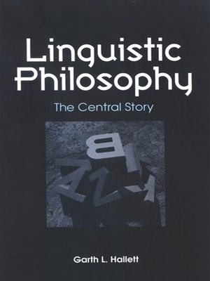 cover image of Linguistic Philosophy